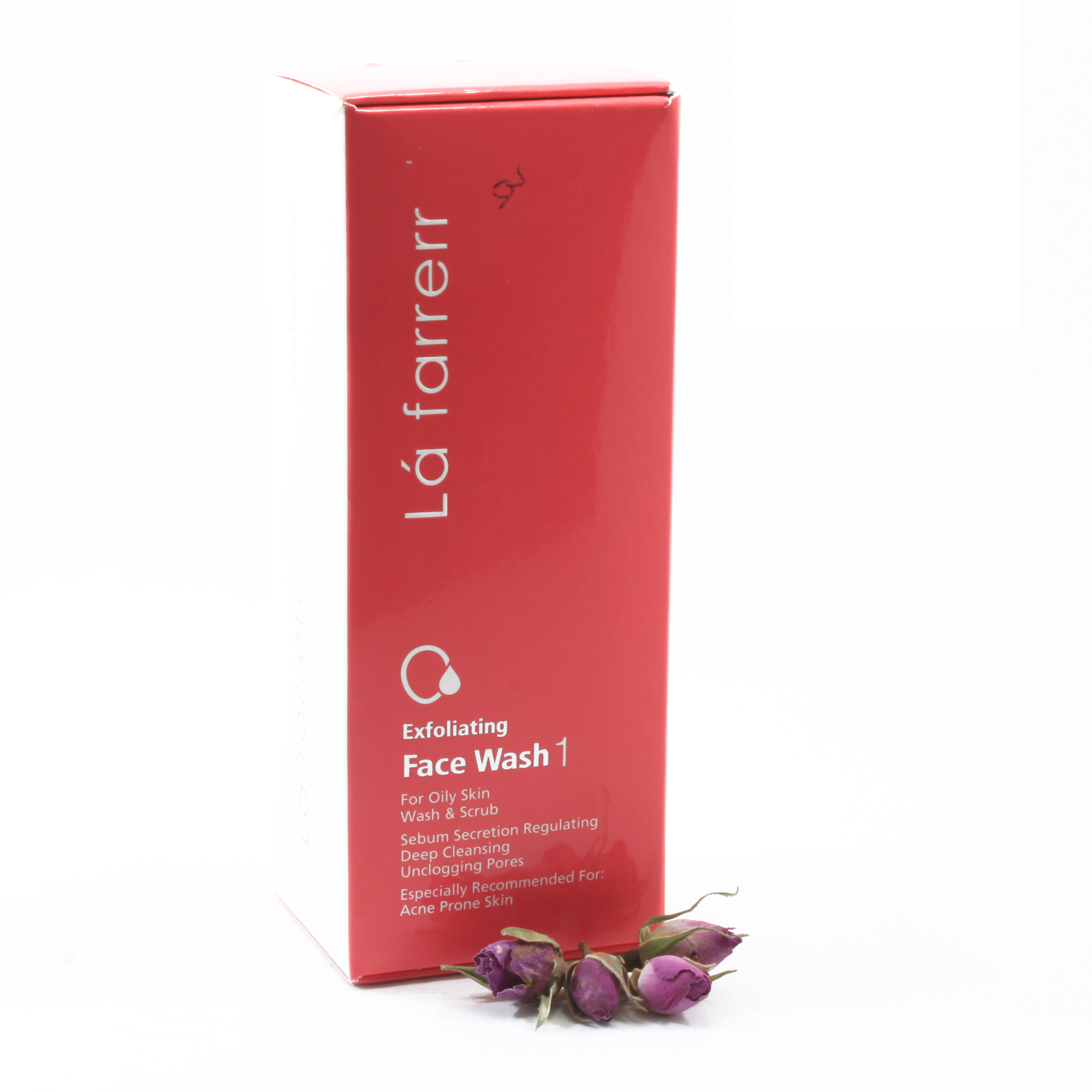 ژل شستشوی صورت پوست های چرب و مستعد آکنه 1 لافارر EXFOLIATING FACE WASH